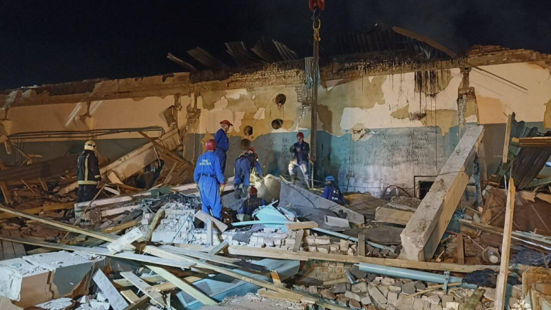 После взрыва на рязанском заводе 135 человек получили помощь медиков