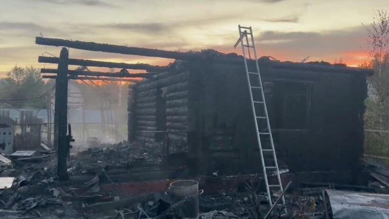 В Тверской области возбудили дело после гибели двух детей при пожаре